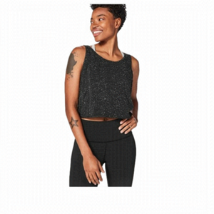 LLL 2018 It’s A Tie tank Splatter Dye black, size 4